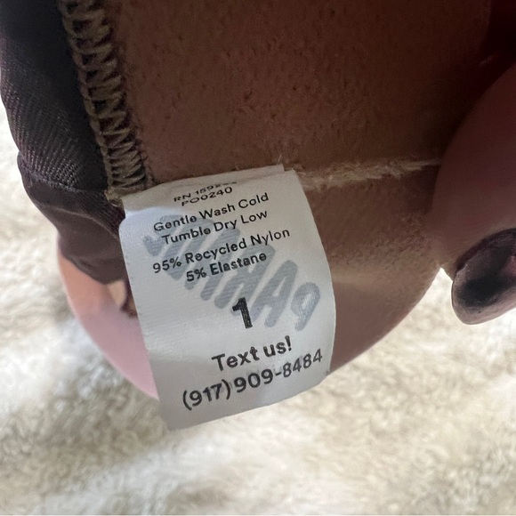 Parade Brown and Tan Bralette Size 1 34C/D - Picture 4 of 5